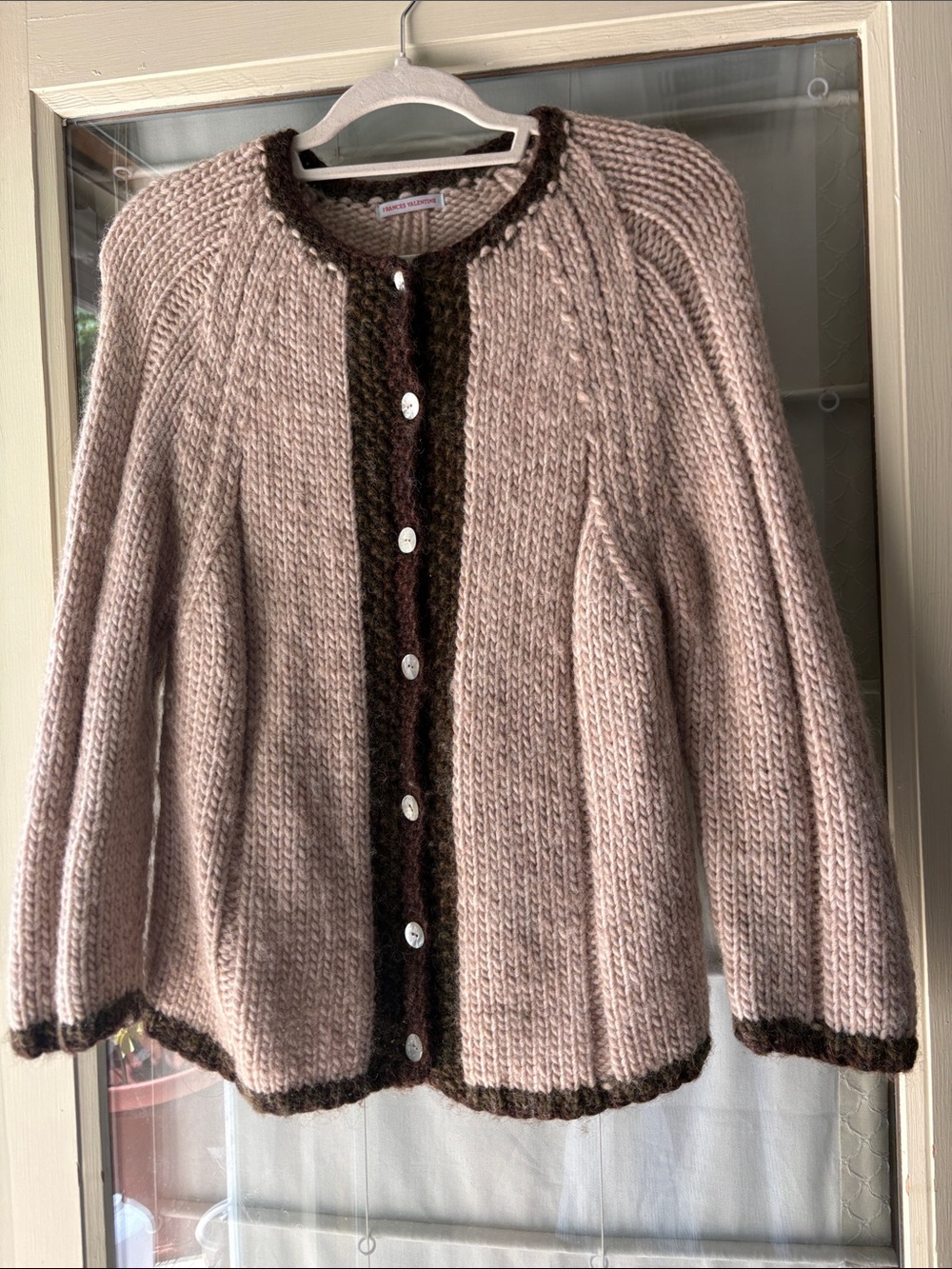 FRANCES VALENTINE WOOL SWEATER